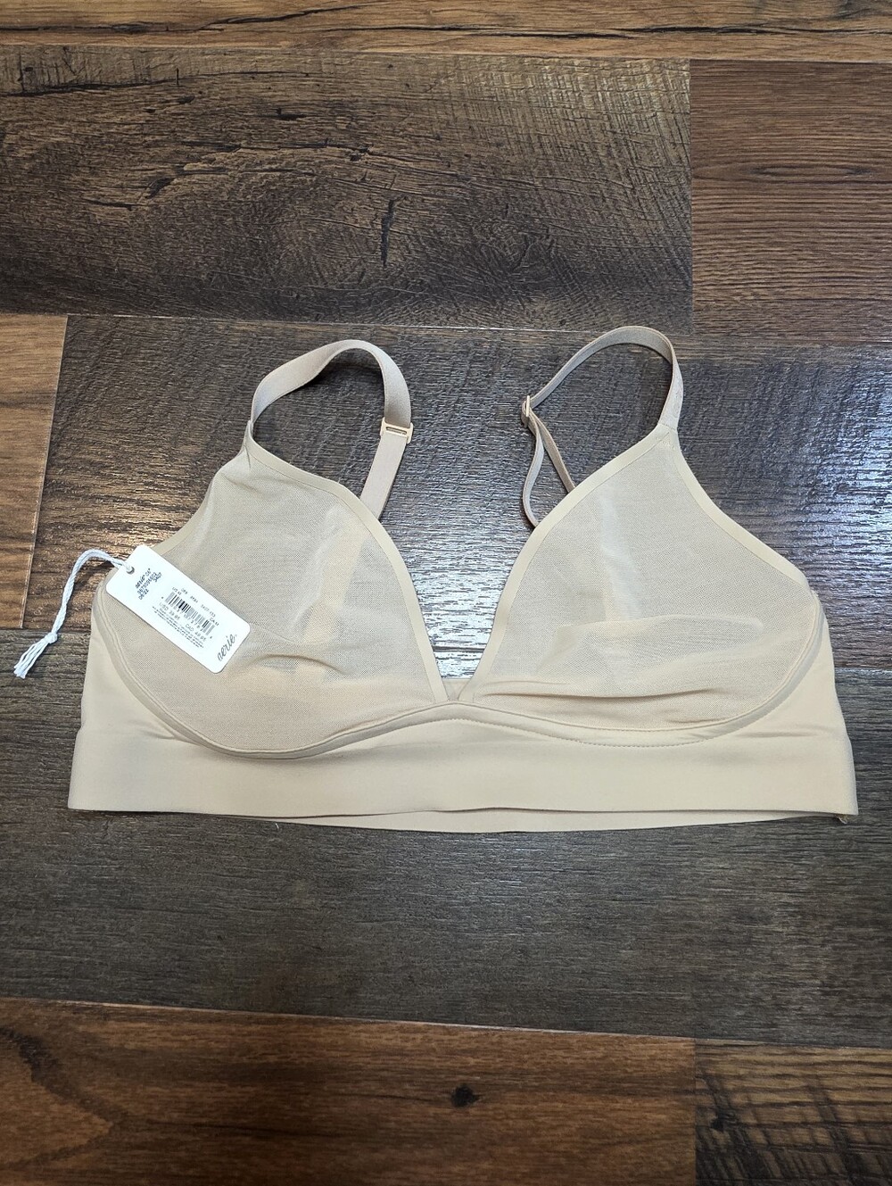 Aerie Smoothez Sheer Mesh Wireless Bralette